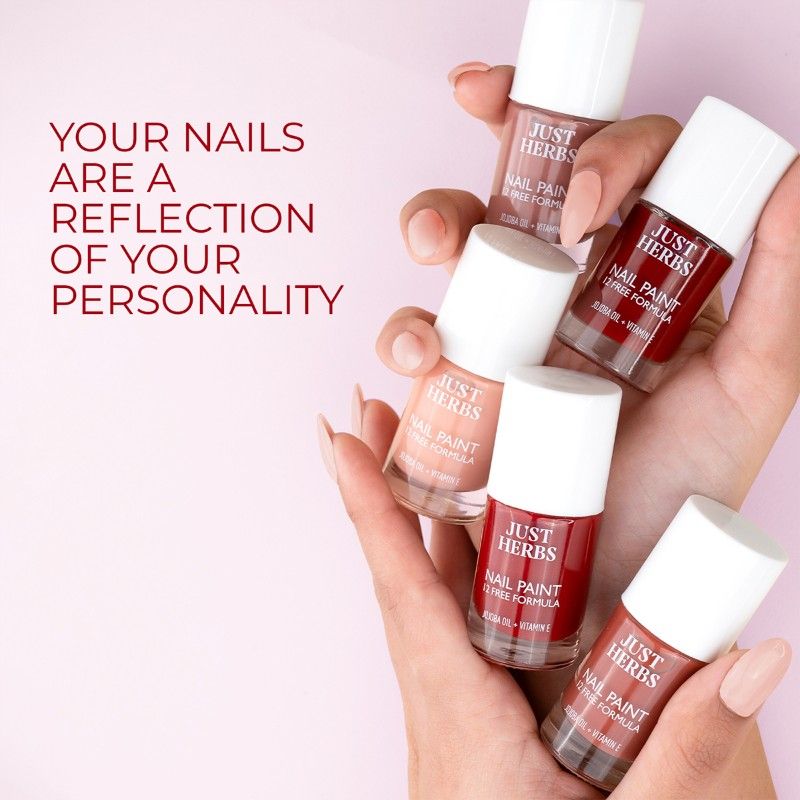 12 Chemical Free Formula Nail Polish - Nude Elegance