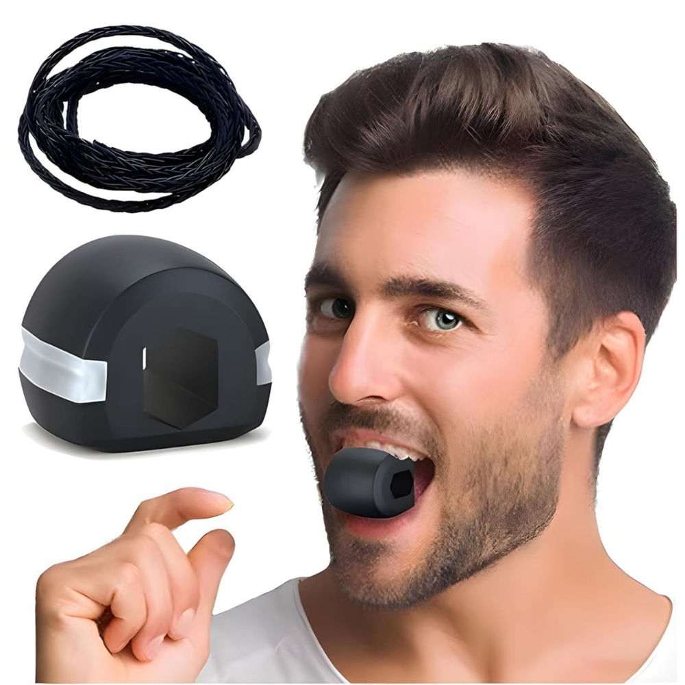 Jawline Exerciser Tool Silicone Double Chin Reducer for Shaping Jaw & Reducing Facial Fat