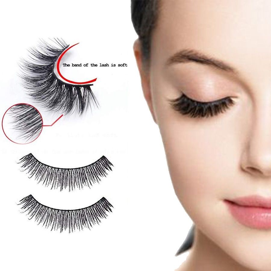 No.51 False Eyelash Eye Makeup Lash 3D Fake Long Natural Eyelashes