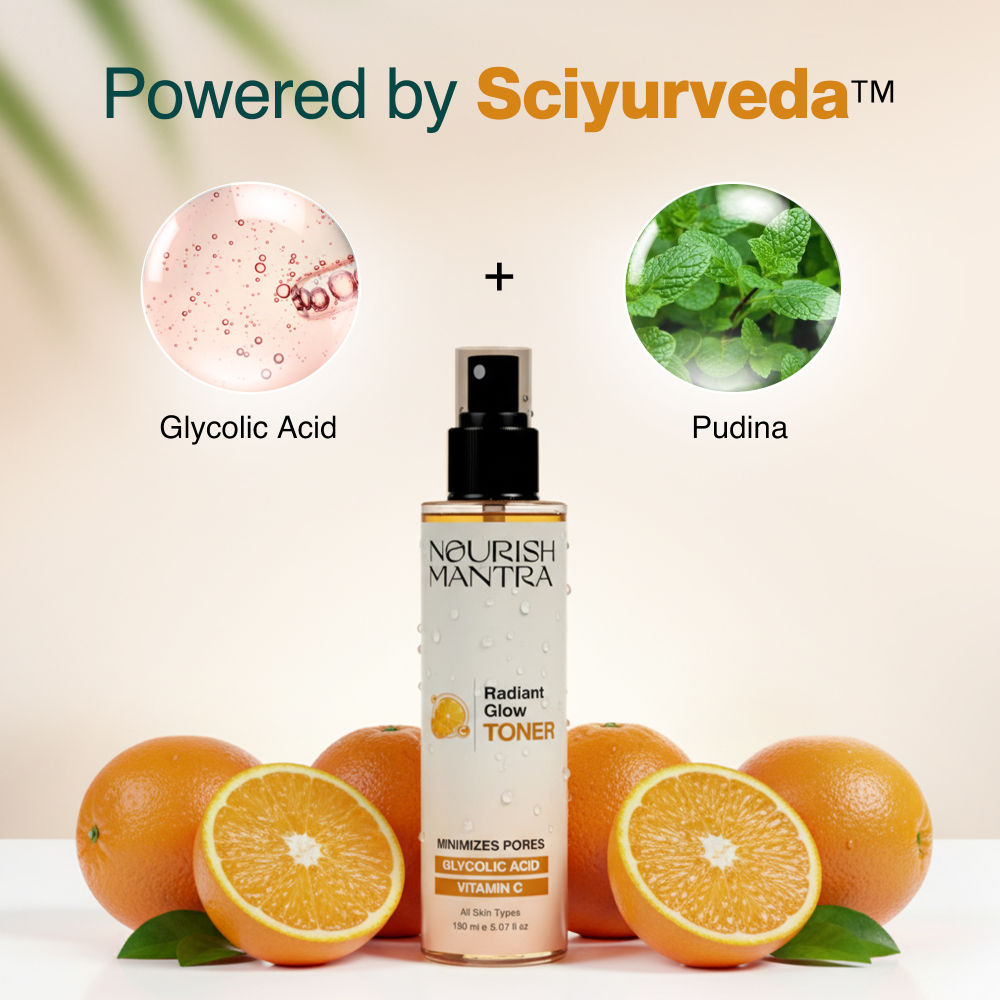 Radiant Glow Toner for Glowing Skin & Pore Tightening