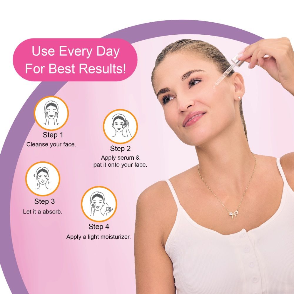 White Skin Face Serum Reduces Pigmentation, Dark Spots & Wrinkles