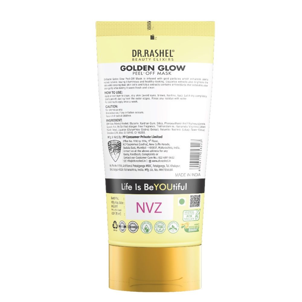 Golden Glow Peel-Off Mask