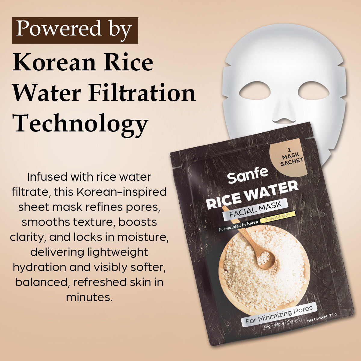 Rice Water Facial Mask