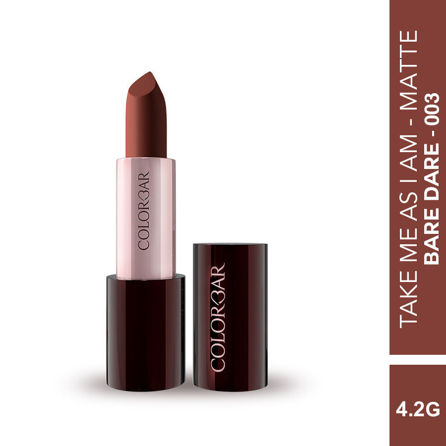 Take Me As I Am Vegan Matte Lipstick - Bare Dare - 003