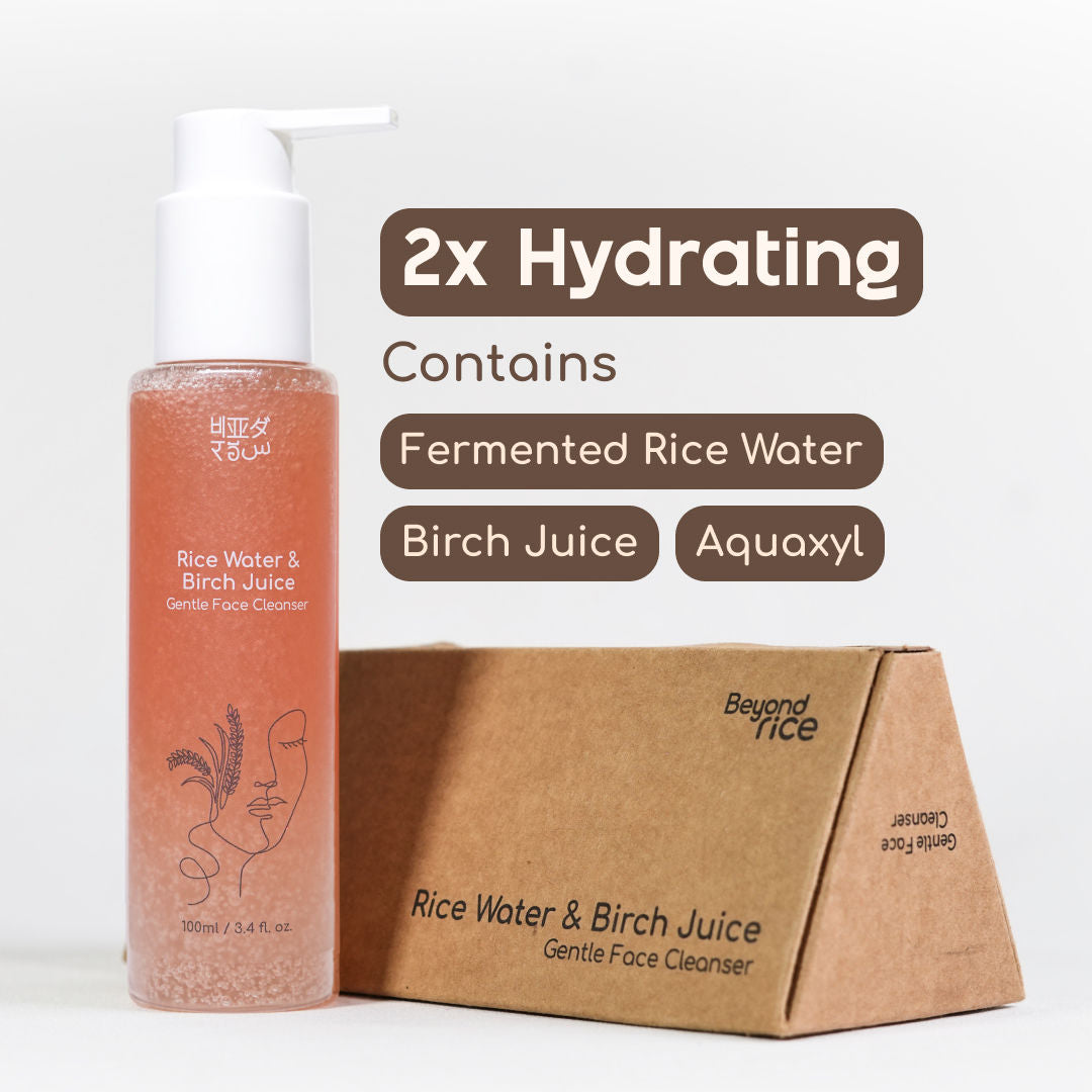 Gentle Face Cleanser With Rice Water & Birch Juice