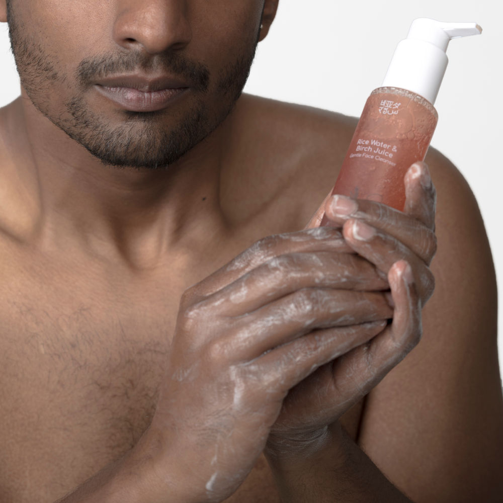 Gentle Face Cleanser With Rice Water & Birch Juice
