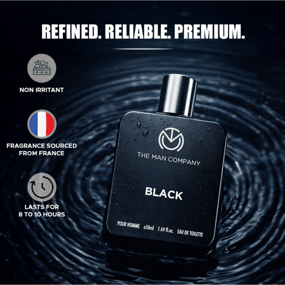 Classic Black Eau De Toilette for Men