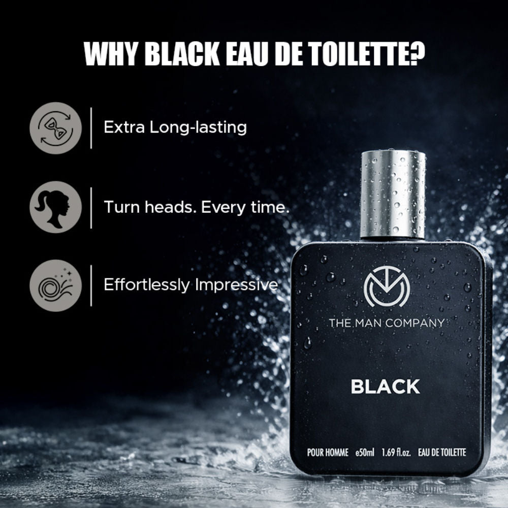 Classic Black Eau De Toilette for Men