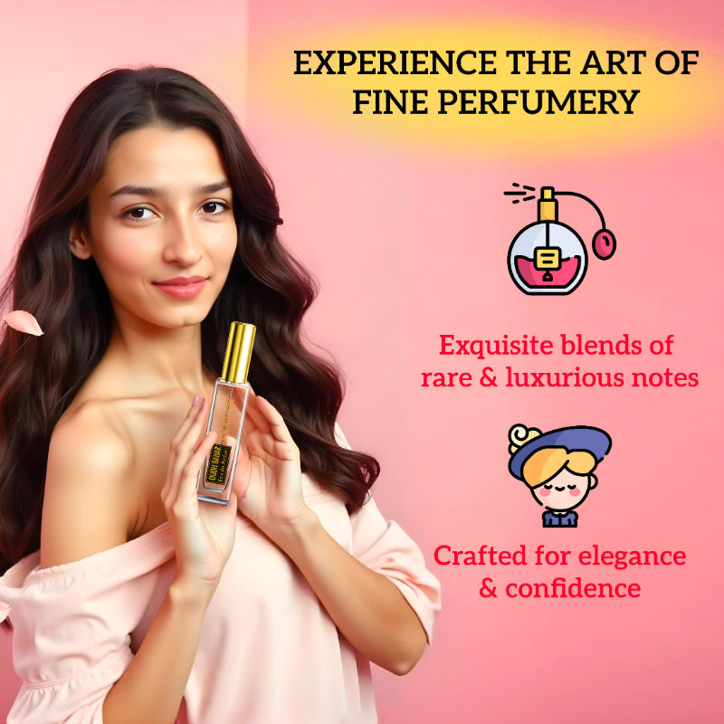 Oudh Bahar Eau De Perfume with Mandarin, Lemon, AquaRose & Agarwood, Natural Extracts, Unisex