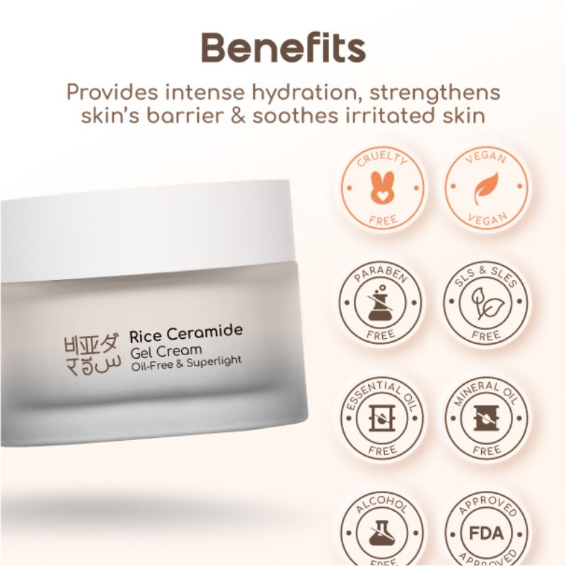 Oil-Free Rice Ceramide Gel Cream