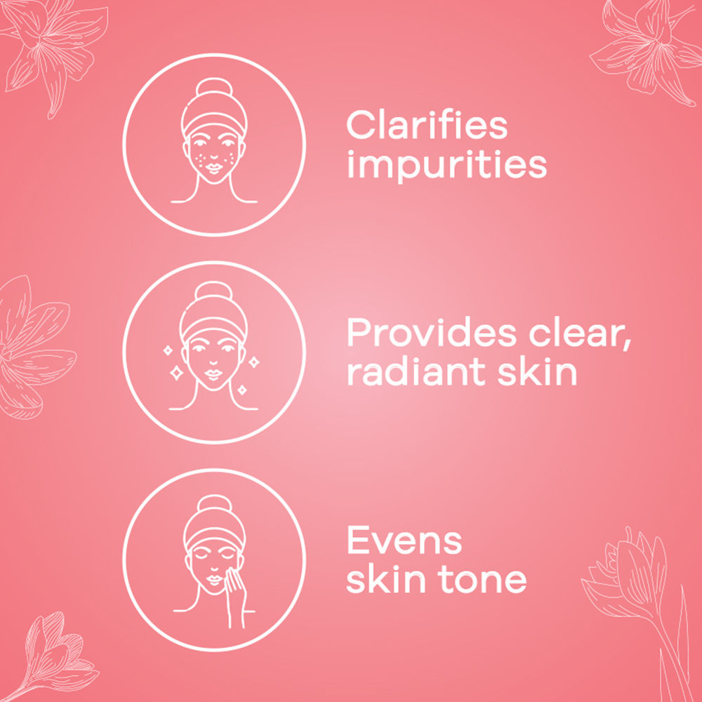 Clear Complexion Brightening Face Wash With Licorice & Saffron