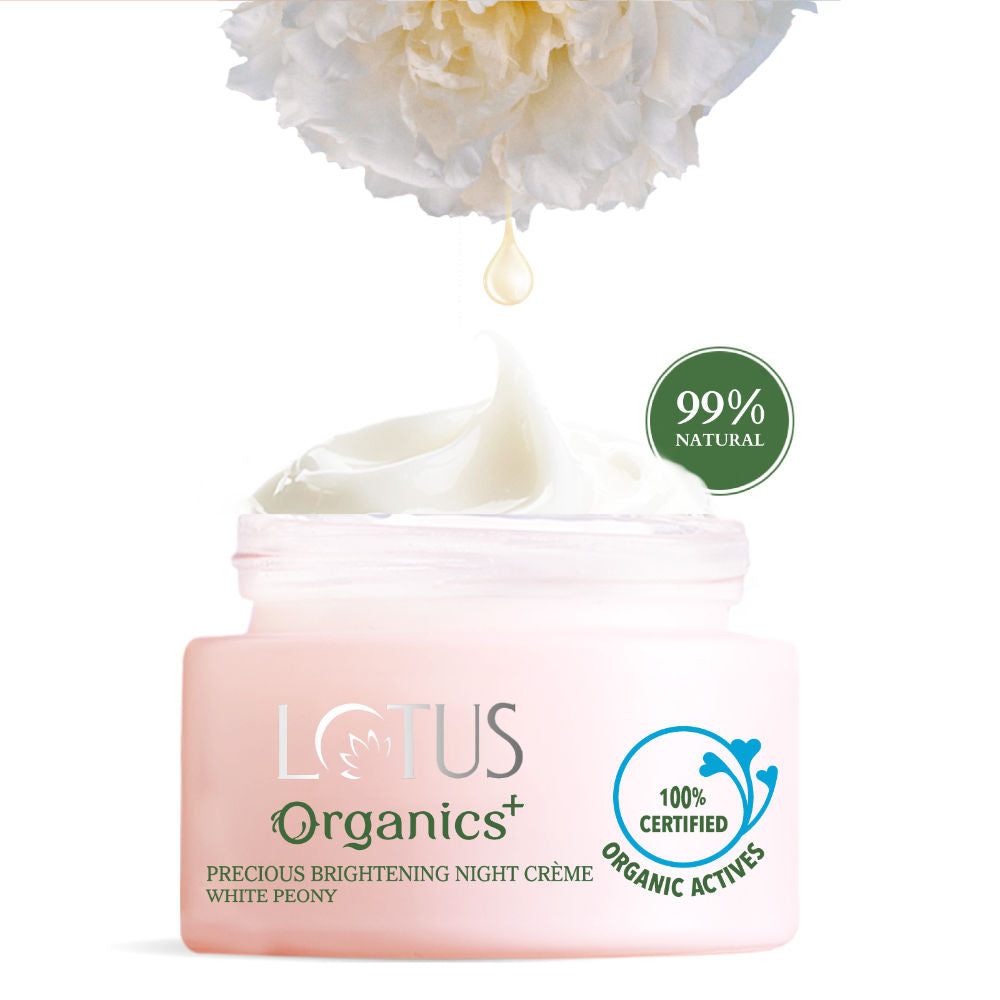 Lotus Organics+ Precious Brightening Night Creme