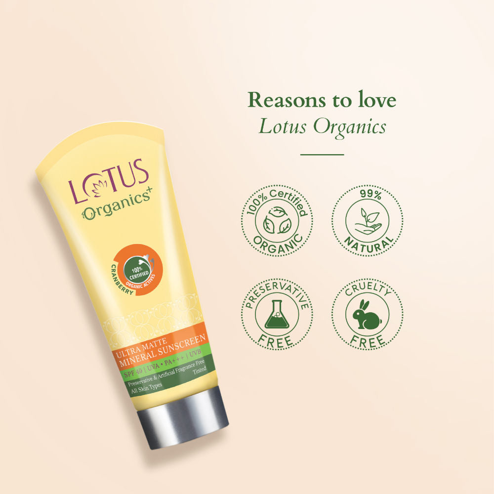 Ultra Matte Mineral Sunscreen SPF 40 PA+++