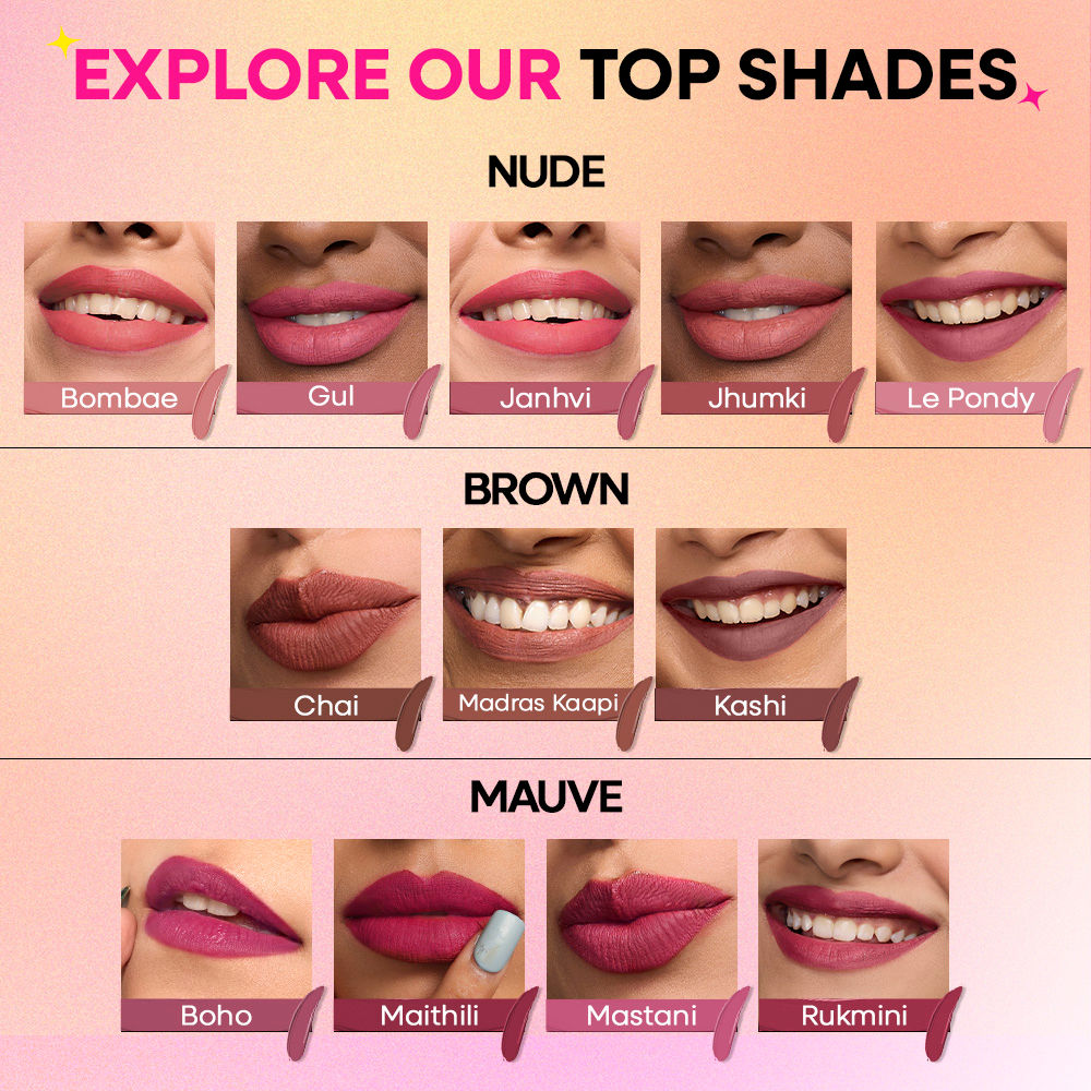 Nykaa Matte To Last ! Transferproof Liquid Lipstick