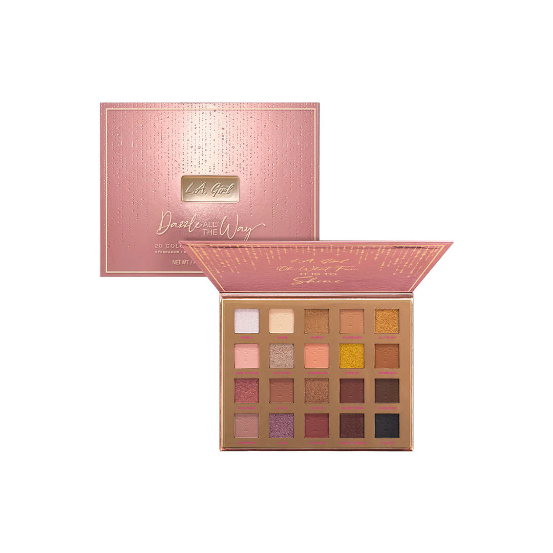 Dazzle All The Way 20 Color Eye Shadow Palette