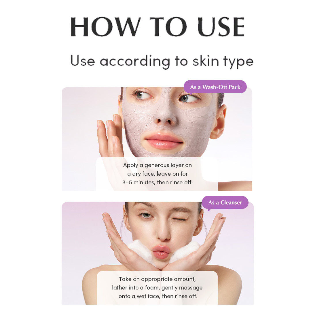 Purple Rice Pore Purifying Cleanser – Deep Pore Care & Sebum Control