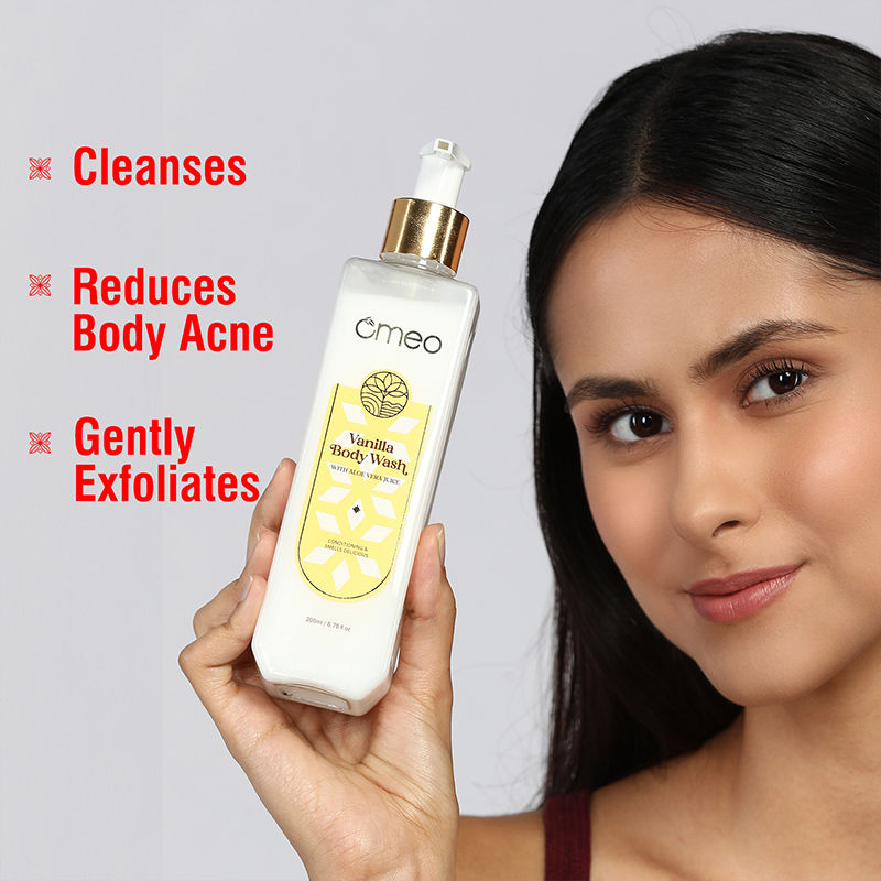 Vanilla Body Wash - Skin Friendly Ph, Gentle Cleansing, Soft Nourshing Body Wash