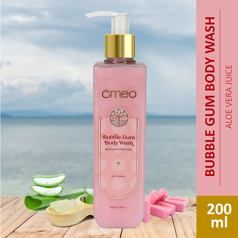 Bubble Gum Body Wash - Skin Friendly Ph, Gentle Cleansing, Soft Nourshing Body Wash