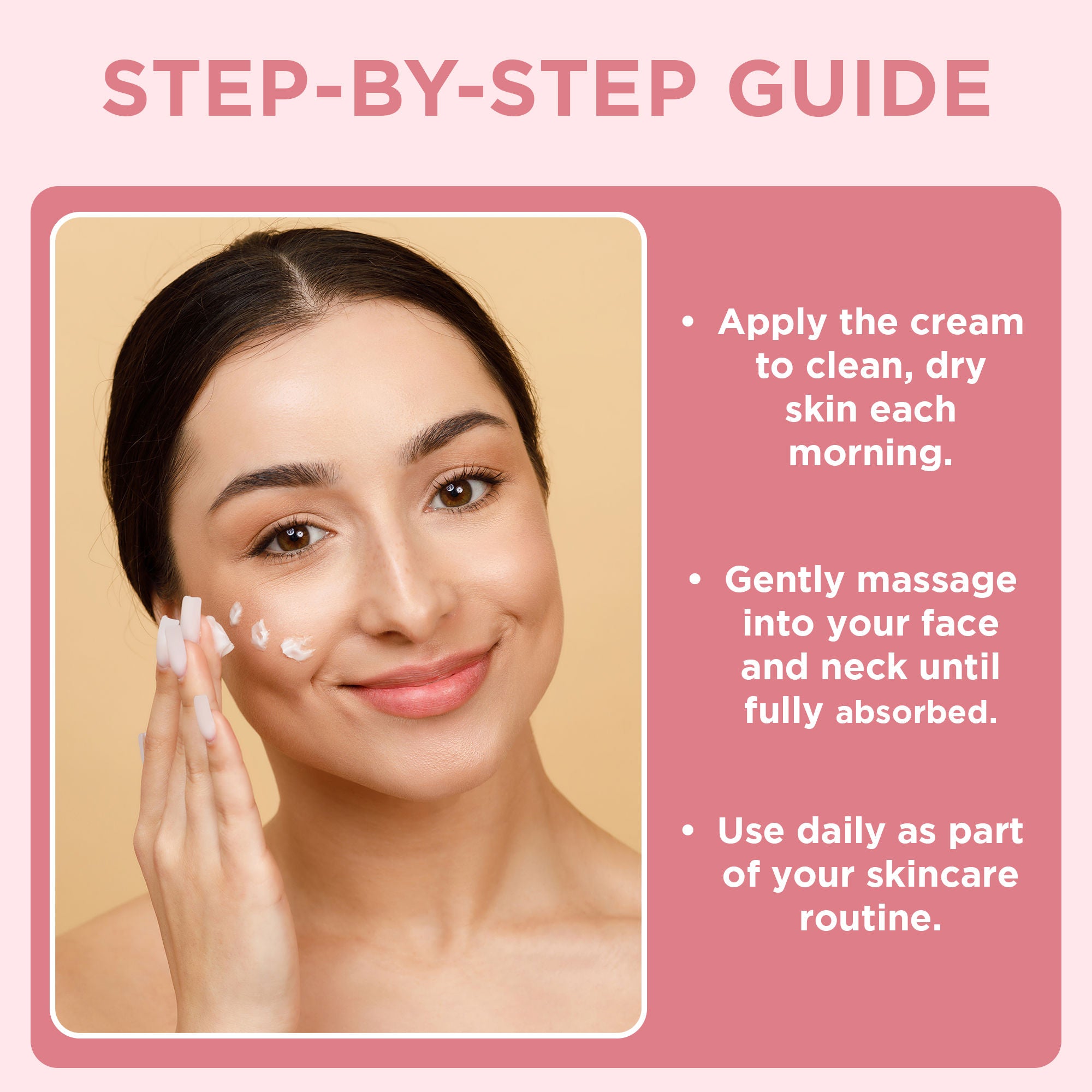 Bright Beauty Cream with Kojic Acid, Niacinamide & Hyaluronic Acid- Glowing Skin