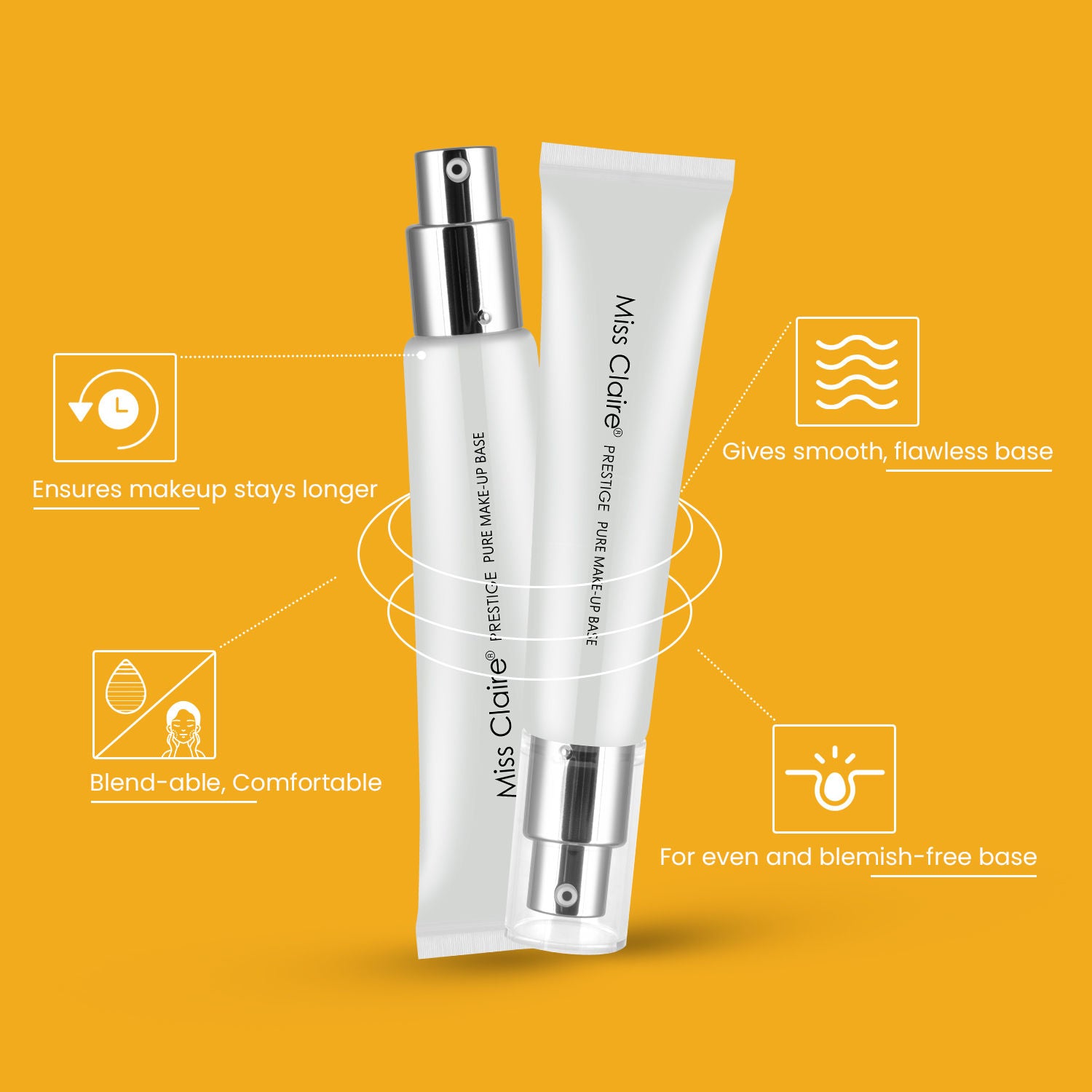 Prestige Pure Makeup Base - Shine White