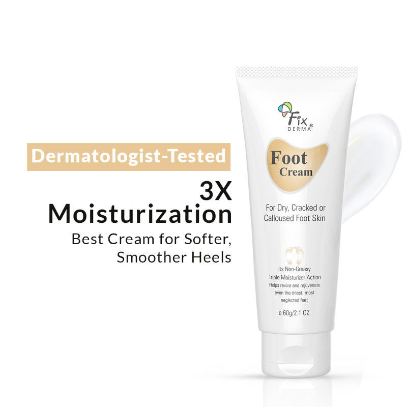 Foot Cream For Dry, Cracker Or Calloused Foot Skin