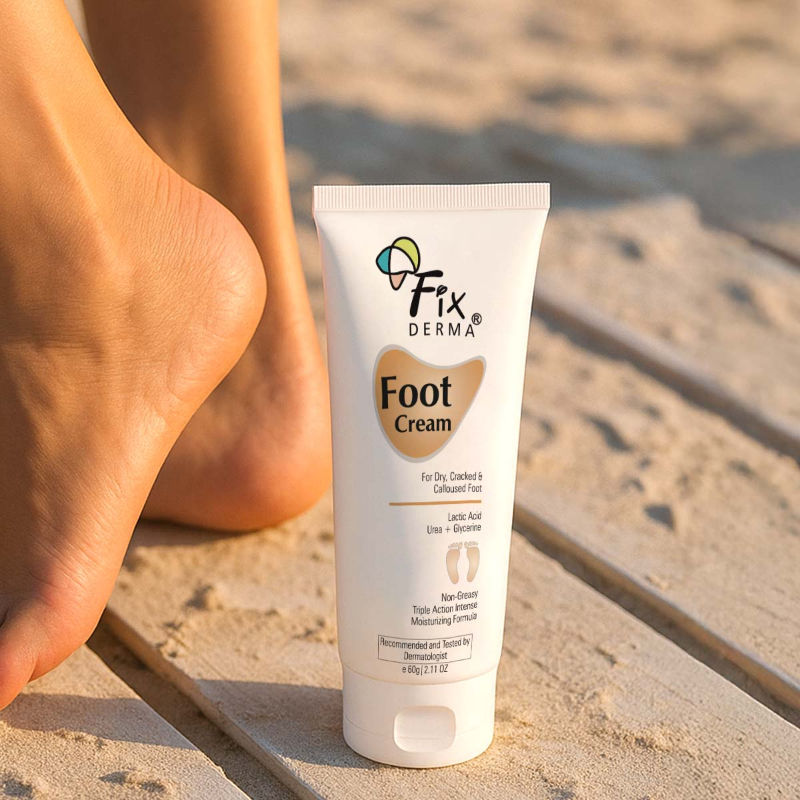 Foot Cream For Dry, Cracker Or Calloused Foot Skin