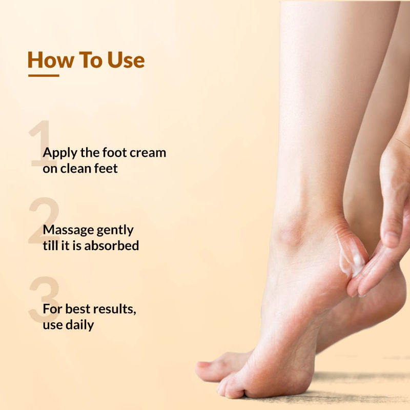 Foot Cream For Dry, Cracker Or Calloused Foot Skin