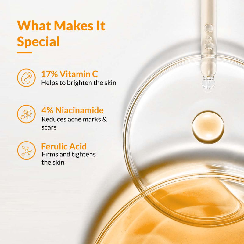 17% Vitamin C Face Serum With Retinol & Niacinamide