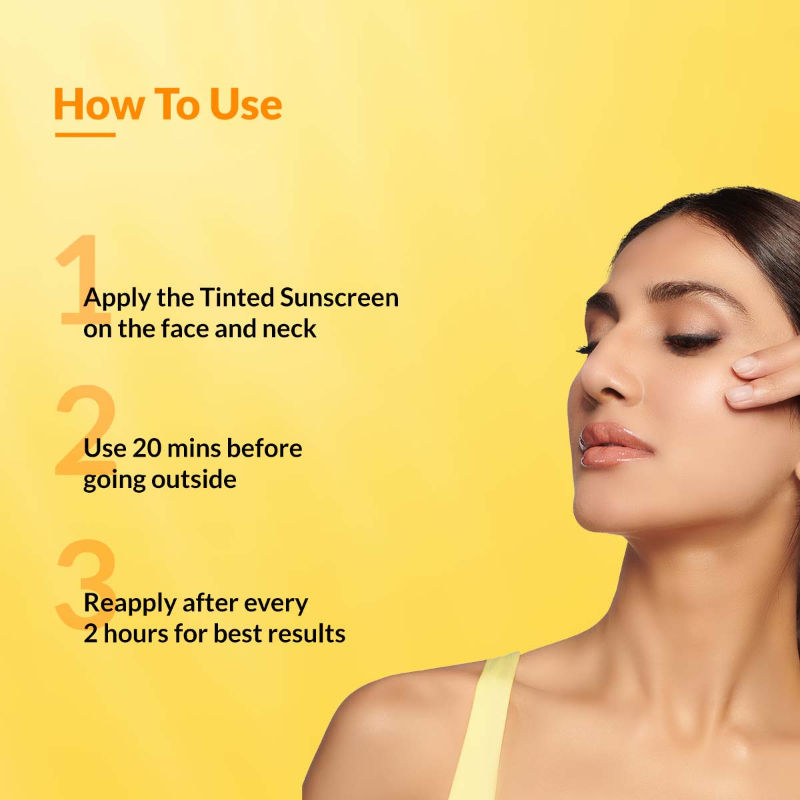 Shadow Tinted Sunscreen Deep SPF 50 PA+++ Sunscreen