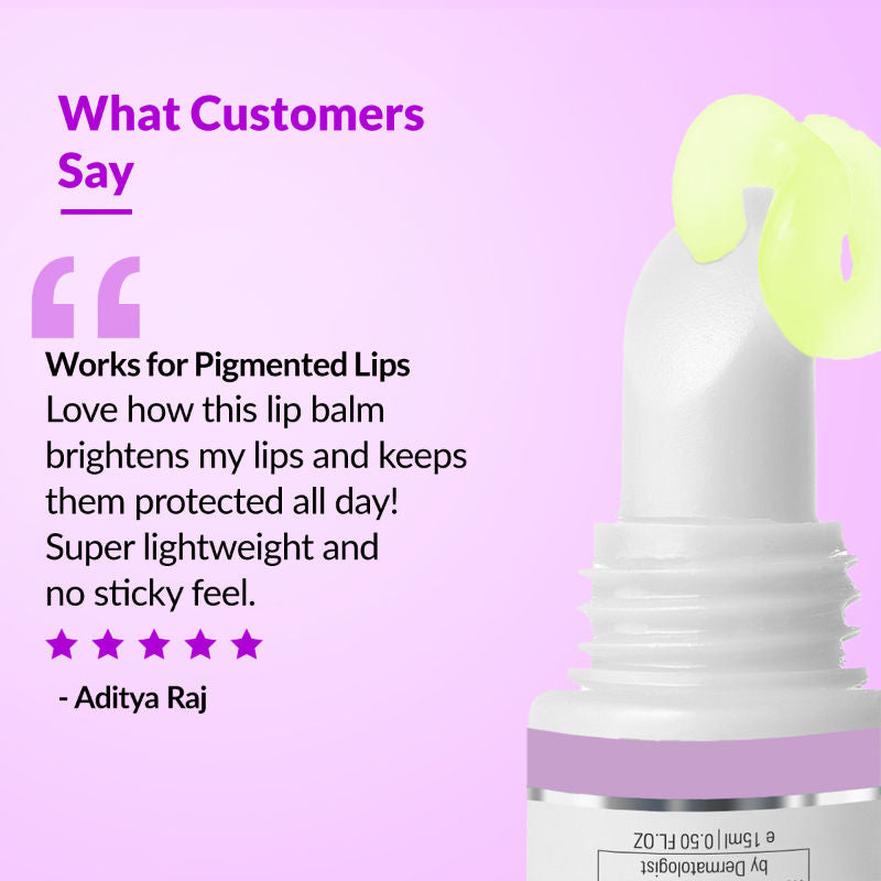 4% Kojic Acid Brightening Lip Balm SPF 50+