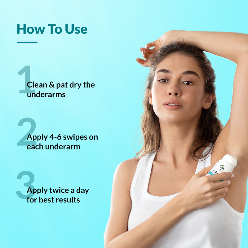 Nigrifix 6% AHA Underarm Lightening Roll On Ocean Fragrance