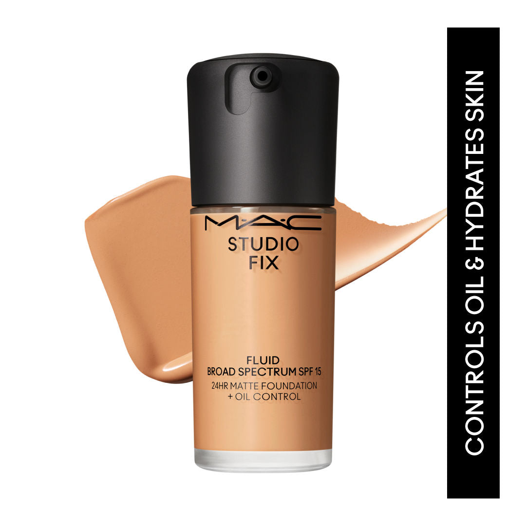 Studio Fix Fluid SPF 15 Soft Matte Foundation With Hyaluronic Acid - NC 37