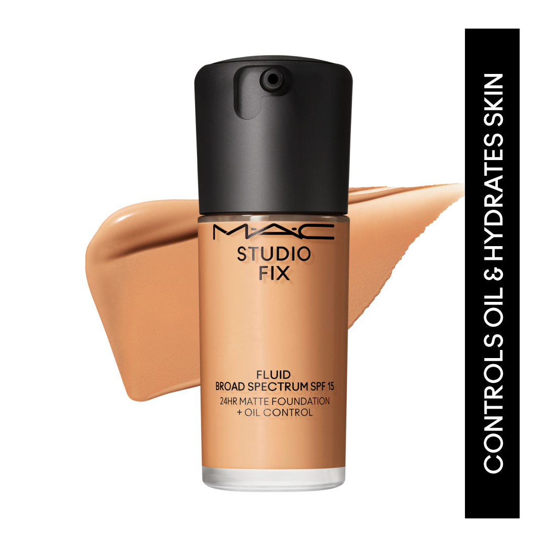 Studio Fix Fluid SPF 15 Soft Matte Foundation With Hyaluronic Acid - NC 40