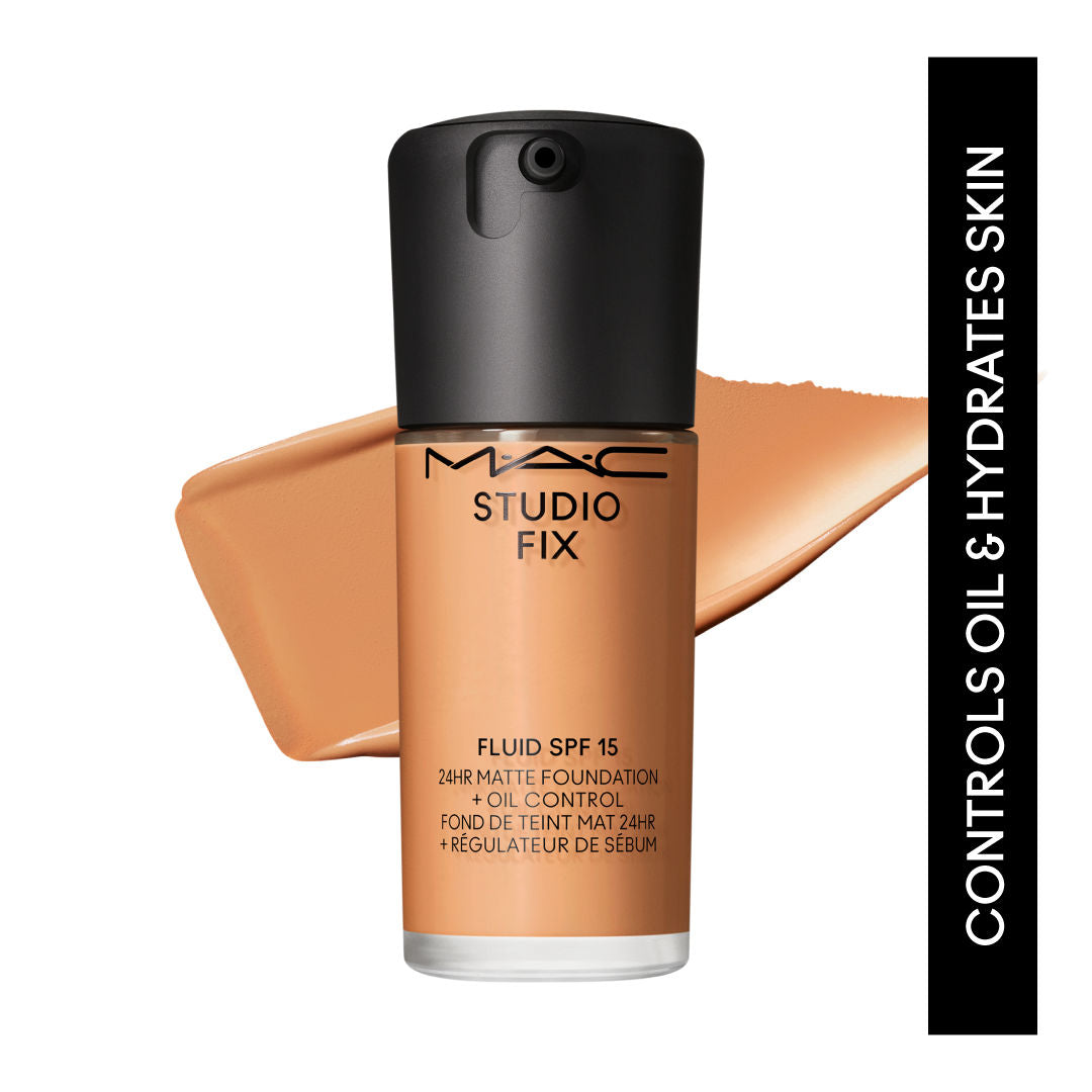 Studio Fix Fluid SPF 15 Soft Matte Foundation With Hyaluronic Acid - NC 42