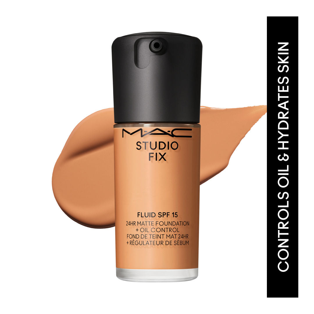 Studio Fix Fluid SPF 15 Soft Matte Foundation With Hyaluronic Acid - NC 43.5