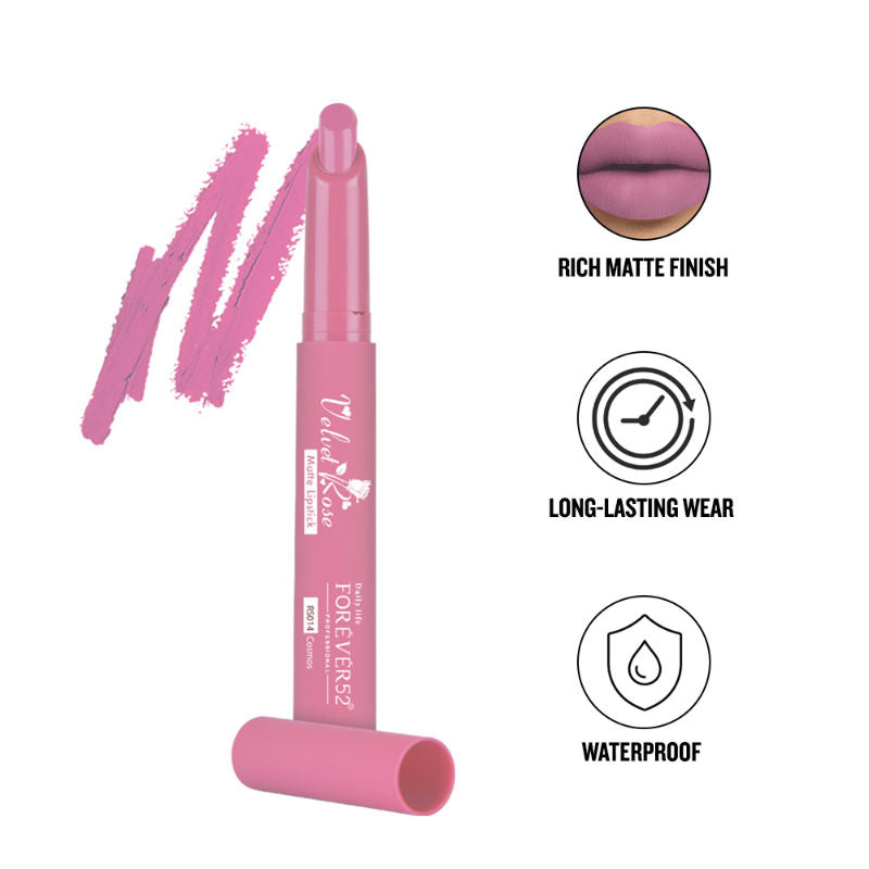 Velvet Rose Matte Lipstick - Cosmos