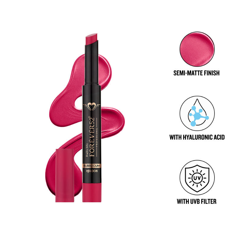 Hydra Lips Semi Matte Lipstick - Bubblegum-06
