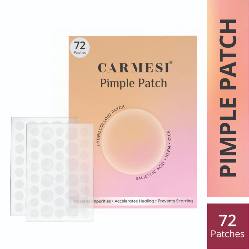 Pimple Patch for Acne, 72 Hydrocolloid and Salicylic Acid Patches, For All Skin Types
