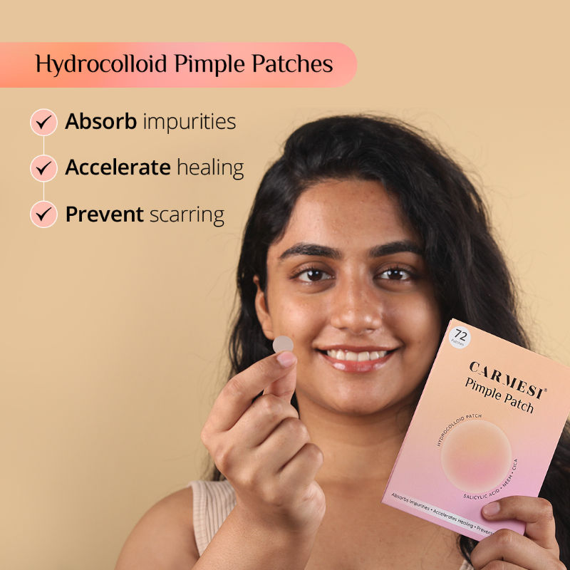 Pimple Patch for Acne, 72 Hydrocolloid and Salicylic Acid Patches, For All Skin Types
