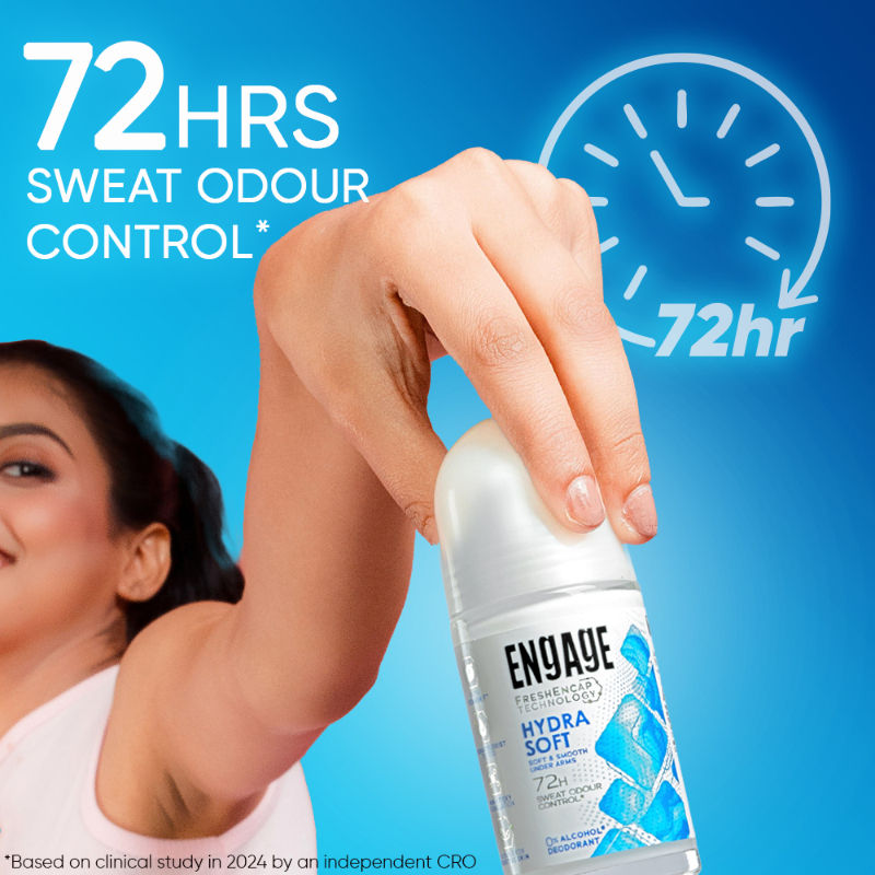 Hydra Soft Roll-On Women With 72hr Protection
