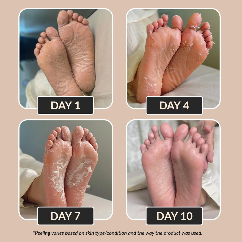 Peeling & Exfoliating Foot Mask