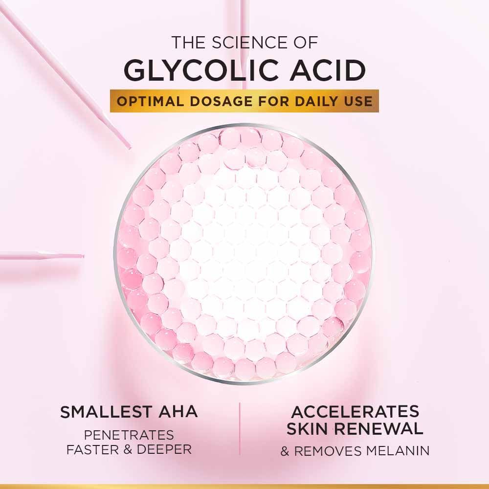 Glycolic Bright Glowing Serum Sheet Mask, Face Mask for Glowing Skin