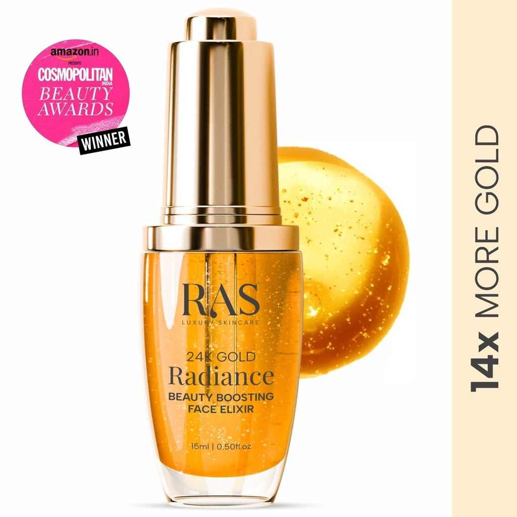 24K Gold Radiance Beauty Boosting Face Elixir