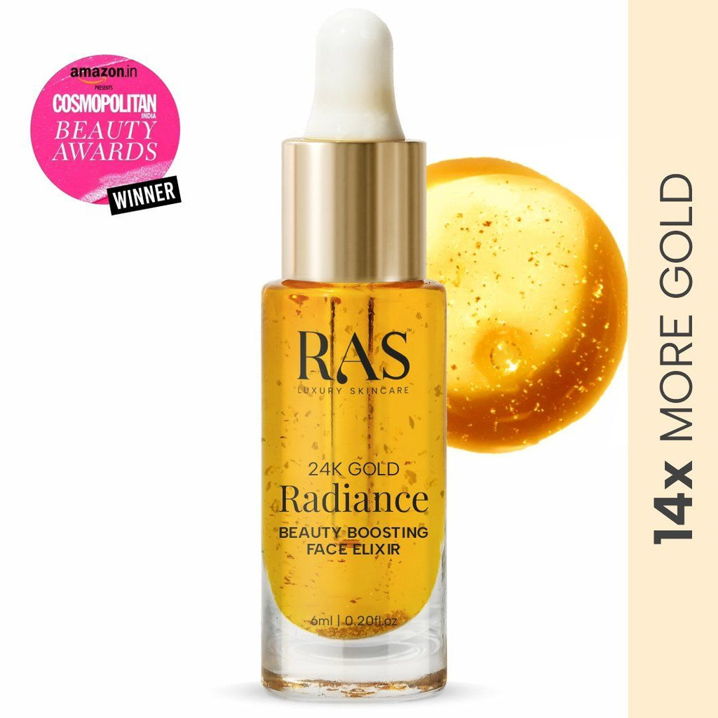 24K Gold Radiance Beauty Boosting Face Elixir - 6ml