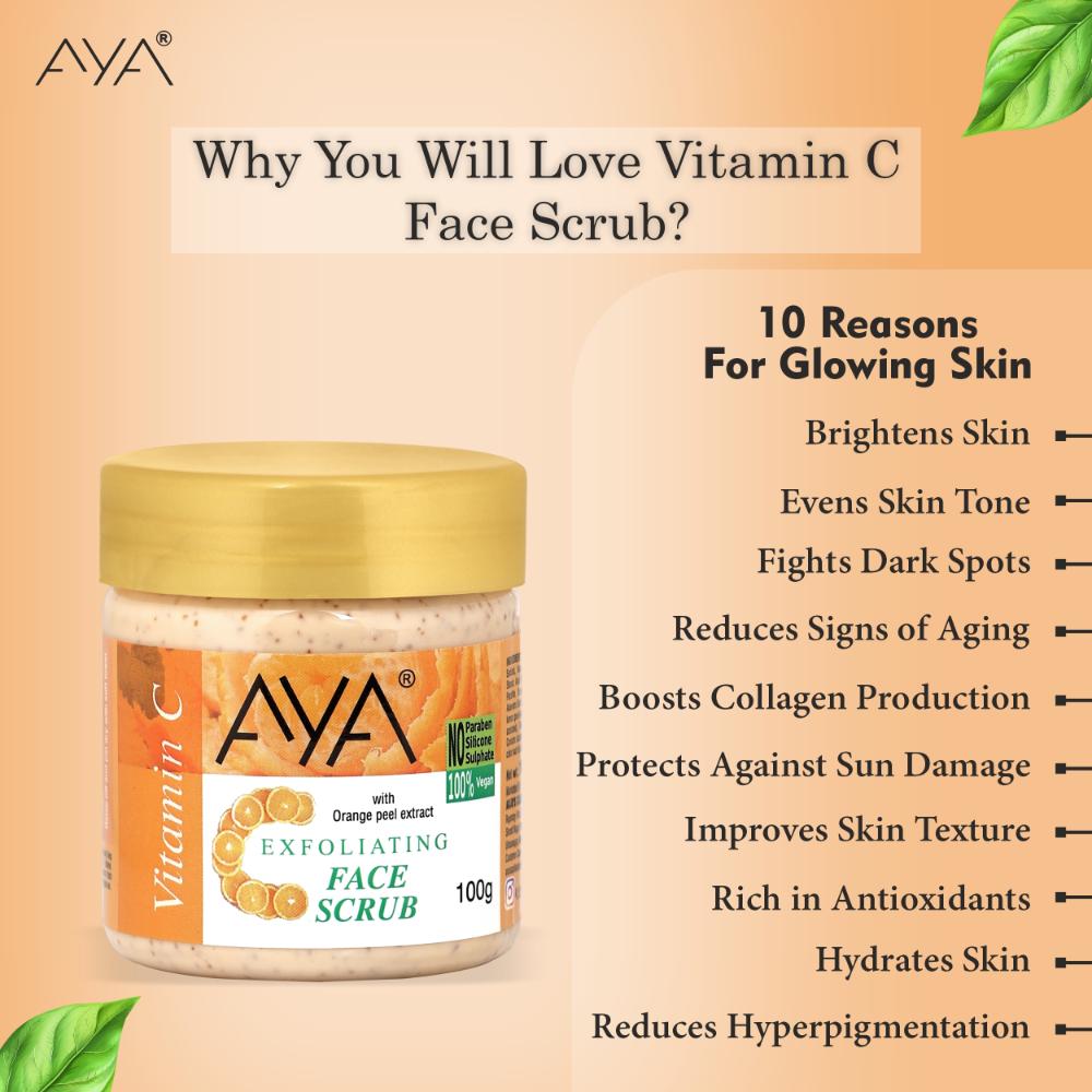 Vitamin C Exfoliating Face Scrub