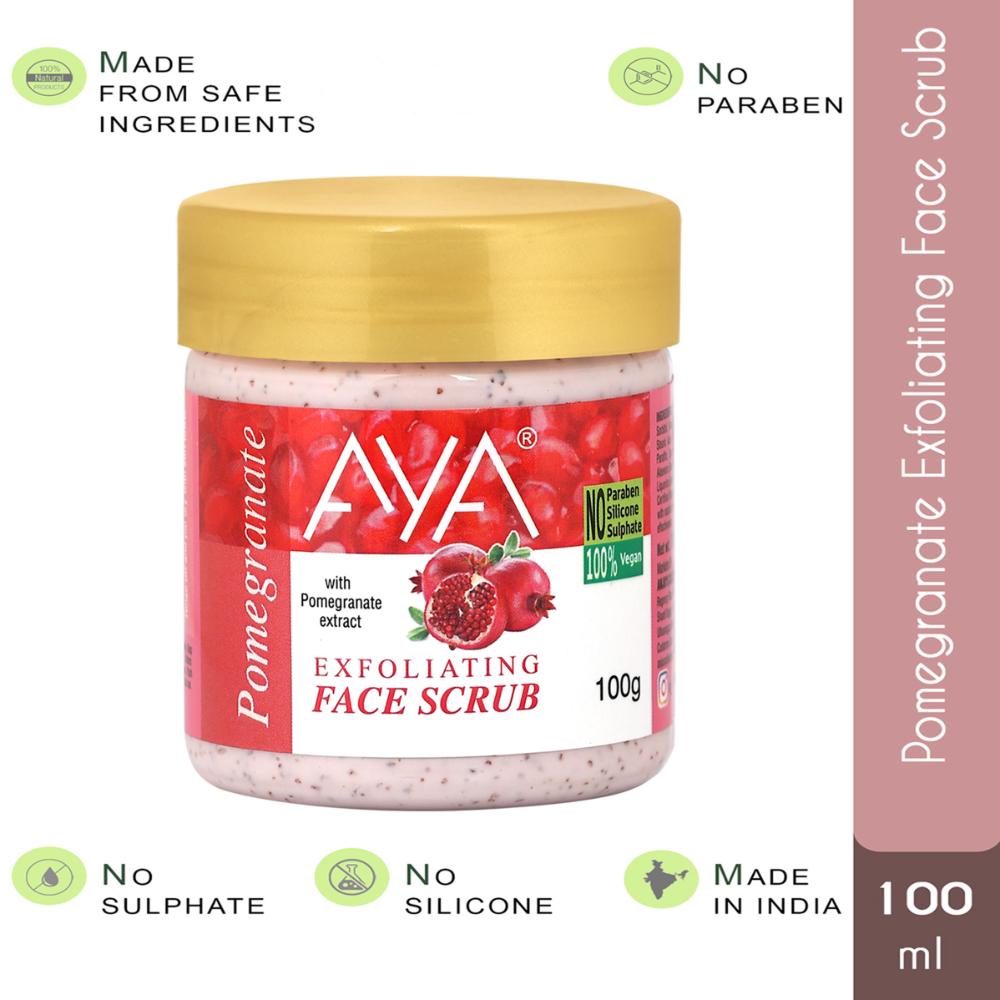 Pomegranate Exfoliating Face Scrub