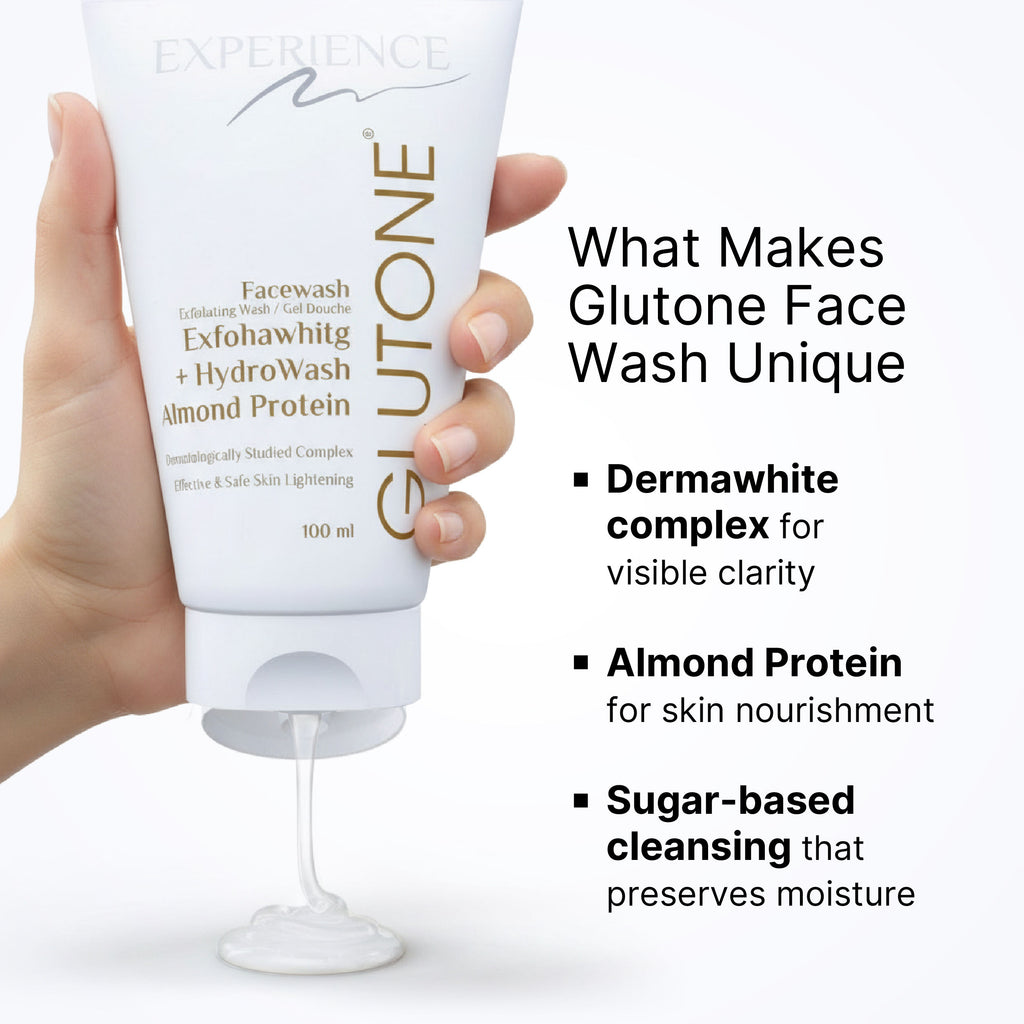Face Wash With Dermawhite And Hydrolysed Almonds For Brighter & Radiant Skin