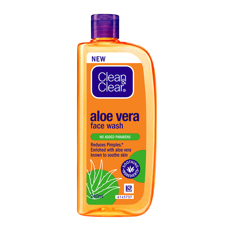 Aloe Vera Face Wash - Gentle Hydrating Cleanser for Oily Skin & Reduces Acne In 7 Days