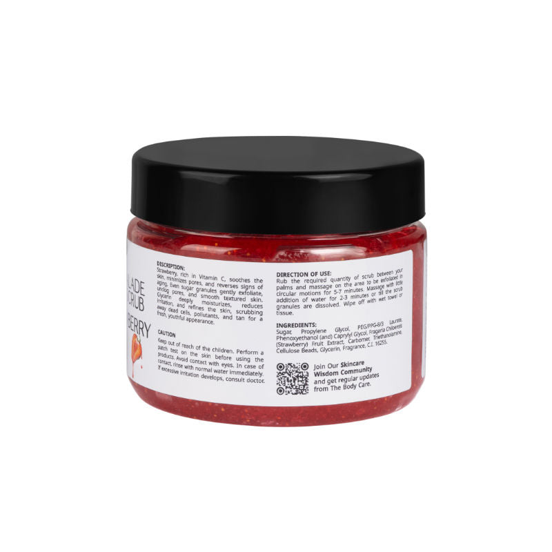 Strawberry Marmalade Sugar Scrub