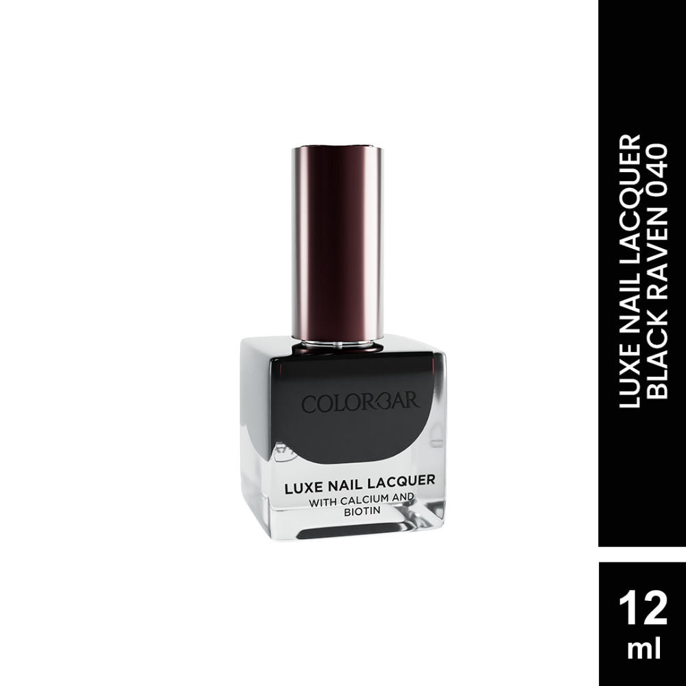 Luxe Nail Lacquer - Black Raven 40